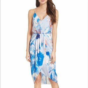 Chelsea28 patterned strappy midi dress